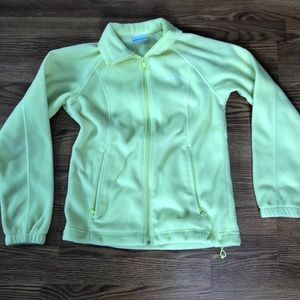 Columbia zip up fleece